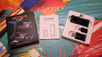 GETPAIRR CAST – CarPlay Wireless e Mirroring