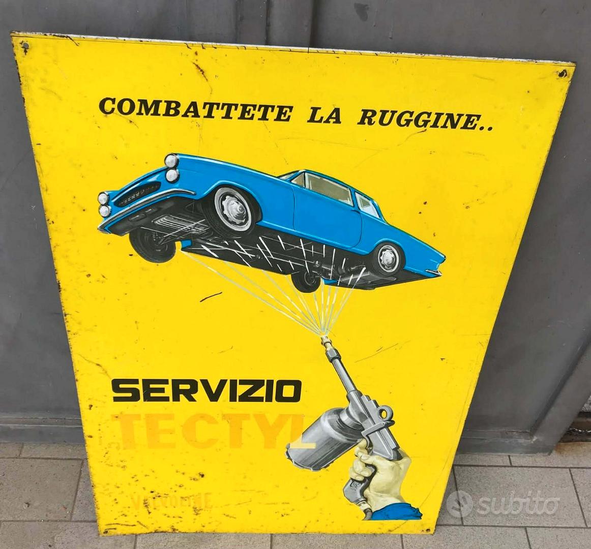 targa insegna da officina epoca tectyl valvoline - Collezionismo In ...