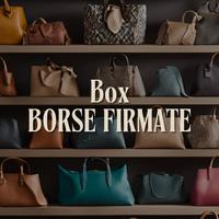Stock box borse firmate second hand bag mk guess