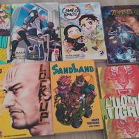 Manga demone Slayer , zombie 100 ecc