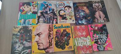 Manga demone Slayer , zombie 100 ecc