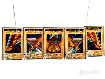 Exodia set completo Bandai 1998/1999 Yu Gi Oh