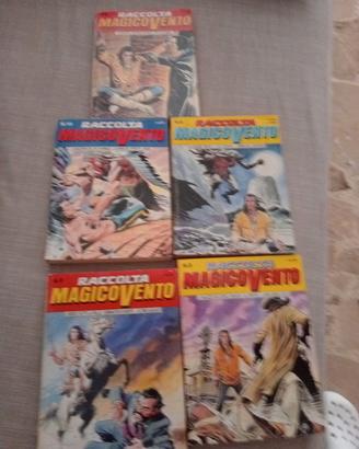 n 5  raccolte fumetto magico vento