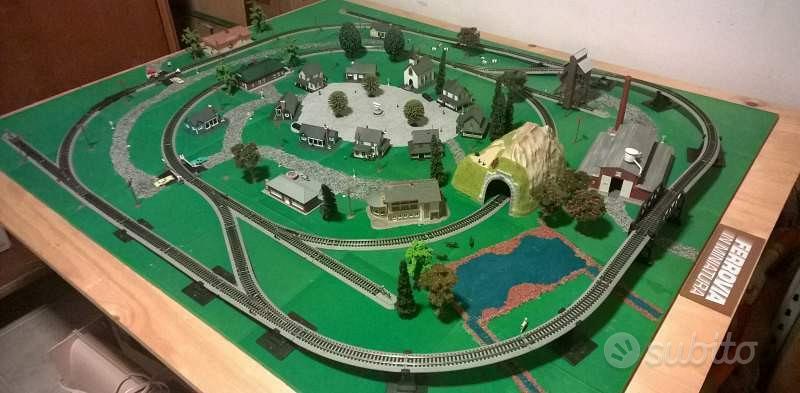 Treno Trenino elettrico diorama/plastico scala n Collezionismo