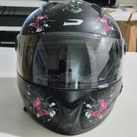 Casco moto integrale donna taglia S perfetto
