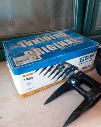 dente doppio per barra mietitrebbia 