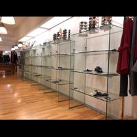 Scaffali in cristallo