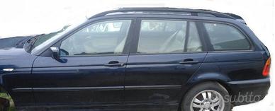 Bmw E46  2002 - Barre longitudinali portapacchi