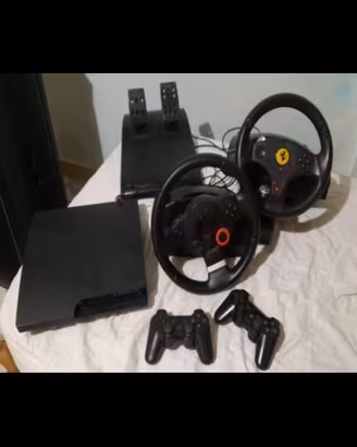 ps3 +2 giochi e volanti...