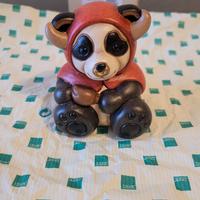 Serie Panda con segno zodiacale Toro