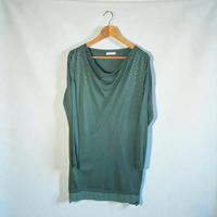 Tunica in Maglia "Dusty Sage" con Punti Luce Cod.3