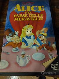 VHS originale Alice nel paese delle meraviglie 