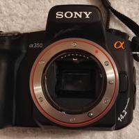 Sony Alpha 350 digitale DSLR Corpo Macchina con bo