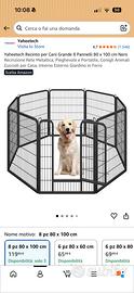 Recinto cane 80x100