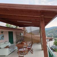 Tettoia esterna terrazzo