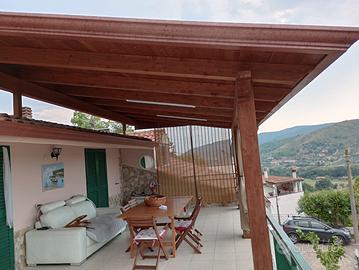 Tettoia esterna terrazzo