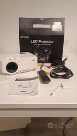 HOPVISION mini Proiettore WiFi Bluetooth Full HD