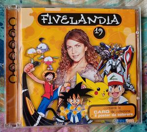 Fivelandia 19 Cristina D'Avena CD Card Poster Mint