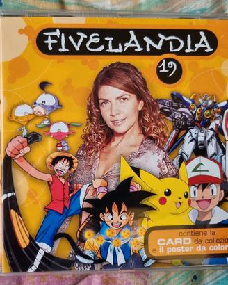 Fivelandia 19 Cristina D'Avena CD Card Poster Mint