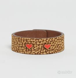 Borbonese bracciale o.p. pelle tapiro NUOVO 