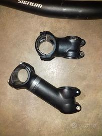 Manubrio MTB più 2 attacchi manubrio