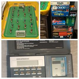 Collezione vintage di giochi da tavolo
