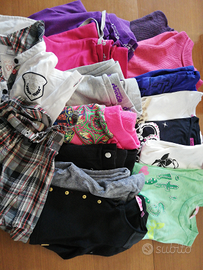 Lotto n 2 bimba invernale 8 anni (23 pezzi)