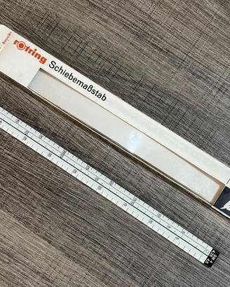 Regolo calcolatore vintage Rotring SM 4 art.2334