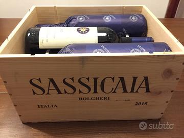 SASSICAIA 2015 - 750ml - più bottiglie disponibili