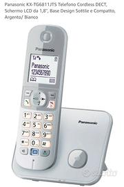 Panasonic KX-TG6811JTS Telefono Cordless DECT,