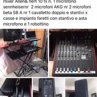 Impianto musica complelo