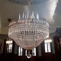 antico lampadario stile impero