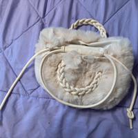 Borsa in pelliccia ecologica