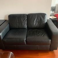 Divano 2 posti pelle