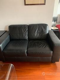 Divano 2 posti pelle