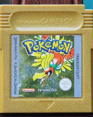 Pokemon versione oro - Game Boy DMG - Nintendo