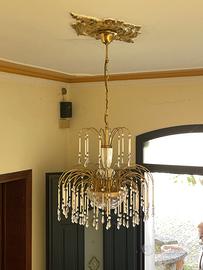 Lampadario in vetro di Murano