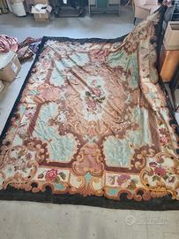 tappeto/arazzo Aubousson originale vintage 