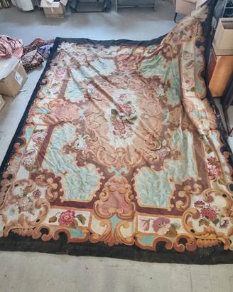 tappeto/arazzo Aubousson originale vintage 