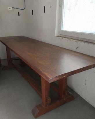 Tavolo in legno massello vintage
