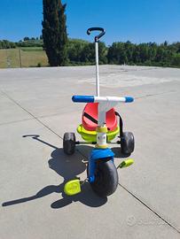 Triciclo Smoby Be Fun con asta di spinta - Ottime