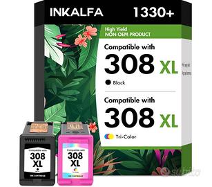 Cartucce Compatibili HP 308XL / 308e – Nero/Colore