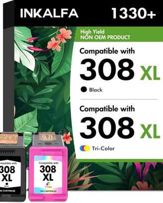 Cartucce Compatibili HP 308XL / 308e – Nero/Colore