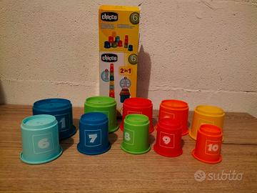 Chicco - Torre impilabile numeri 6M+