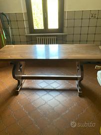 Tavolo fratino in legno massello 