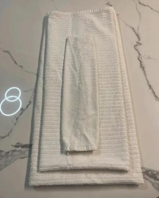 Set Asciugamani IKEA Vagsjon Bianco