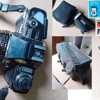 Macchina fotografica Minolta X7A Accessoriata