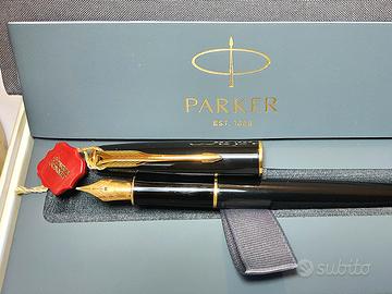 Parker Sonnet Laque Black 18k 750 Stilografica