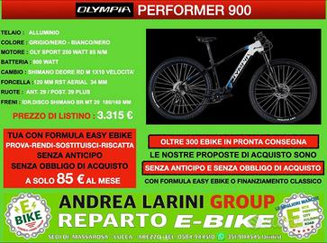 OLYMPIA PERFORMER 900 pronta consegna