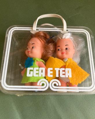 Gea e Tea bambole Franca vintage anni 70